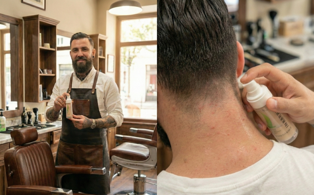 barbier qui utilise mes produits