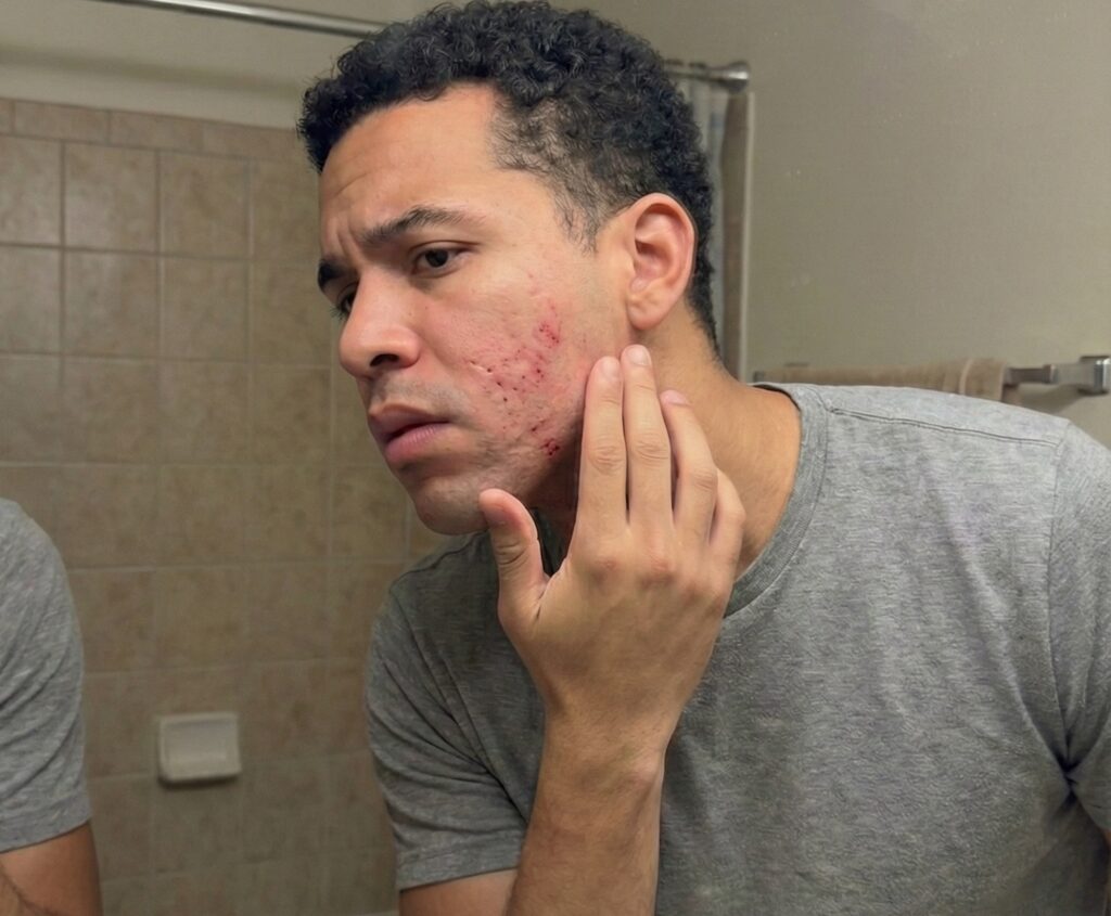 Poil incarné barbe : pourquoi sont-ils si fréquents ?